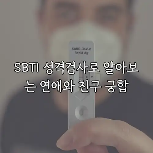 SBTI 성격검사로 알아보는 연애와 친구 궁합