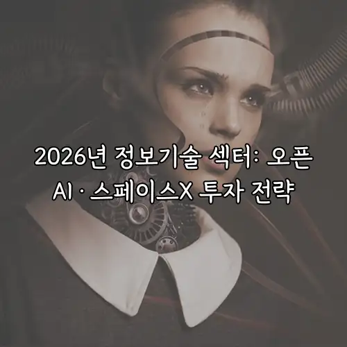 2026년 정보기술 섹터: 오픈AI&middot;스페이스X 투자 전략